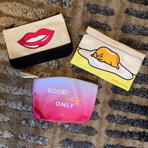 Ipsy Cosmetic Bags. All 3.